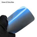 Car Vinyl Wrap Dream Of Grey Blue