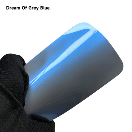 Car Vinyl Wrap Dream Of Grey Blue