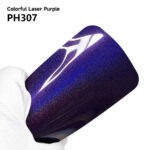Car Vinyl Wrap Colorful Laser Purple