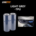 Light Grey TPU Car Headlight Protection Film