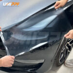 Light Black Headlight Tint Film - Image 2