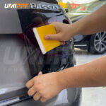 TPU Smoked Black Headlight Tint Protection Film - Image 2