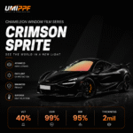 Chameleon Window Film-40% VLT Crimson Sprite