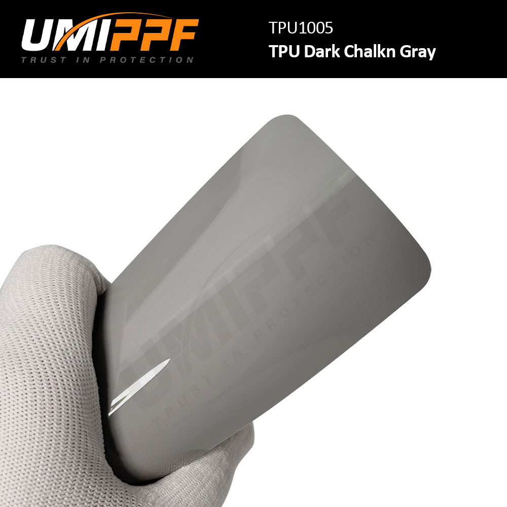 1005 TPU Color PPF Dark Chalkn Gray Paint Protection Film - Image 1