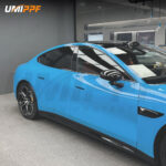 Color PPF Sky Blue TPU Gloss Blue Paint Protection Film - Image 2