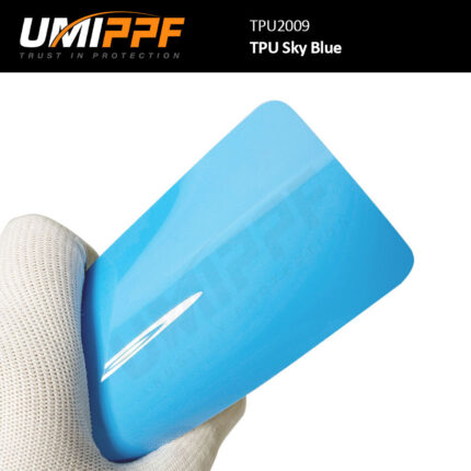 Color PPF Sky Blue TPU Gloss Blue Paint Protection Film
