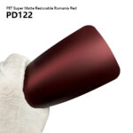 Car Vinyl Wrap PET Super Matte Restorable Romania Red